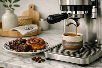 Koffie voor de pistonmachine