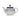 Theepot 1300 ml - Winter Garden