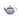 Theepot 900 ml - Delphinium