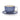 Kop en Schotel 400 ml - Blue Diamond