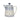 Rechte Theepot 1000 ml - Winter Garden