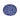 Schaal Plat Ovaal Klein - Blue Diamond