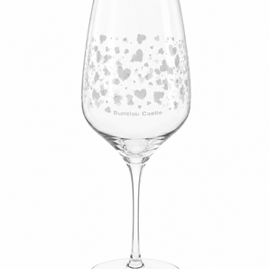 Rotes Weinglas 460 ml – Herzen