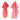 Keukendoek en Theedoek Hart Rood