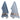 Keukendoek en Theedoek Kip Grijs Blauw