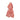 Keukendoek Flowerbed Roze GOTS