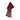 Keukendoek Hart Burgundy GOTS