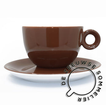 Chocolade bruine kop en schotel van Costa Verde