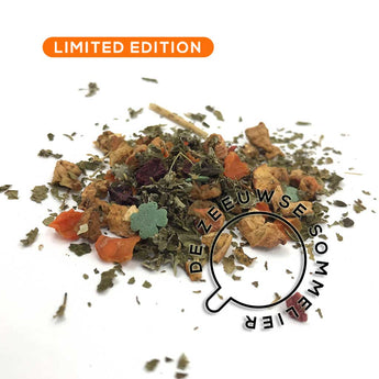 No.406 Lucky Berry - Kruidenmelange met framboos, worteltjes, klavertjes 4 en een gouden gloed van suiker.