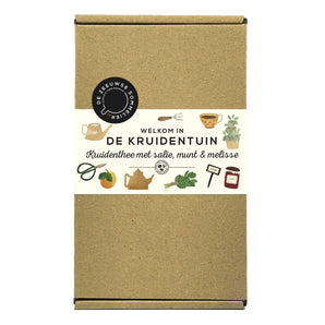 "Welkom in de Kruidentuin" TeaBox