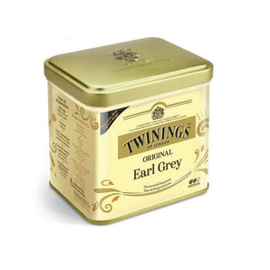 Twinings Earl Grey blikje 200 gram - Studiofoto met witte achtergrond