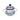 Suikerpot 200 ml - Blue Garden