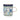Rechte Mok Middel - Blossom Blue