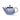 Theepot 2000 ml - Delphinium