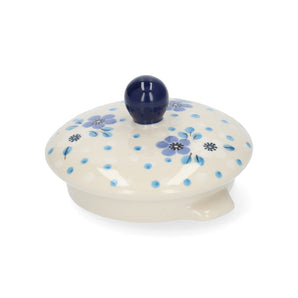 Theepot deksel 2000 ml - Blue White Love