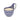 Water Scoop 400 ml - Blue Valentine