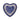 Ovenschaal Hart 160 ml - Indigo