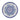 Dinerbord plat Ø 25 cm - Blue Garden
