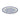 Dinerbord plat Ø 25 cm - Blue Garden