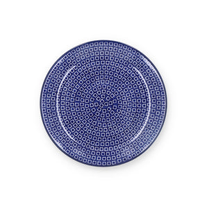 Dinerbord Plat Ø: 25 cm - Blue Diamond