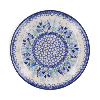 Dinerbord plat Ø 25 cm - Blue Garden