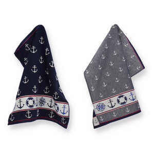 Keukendoek en Theedoek Maritime Donkerblauw