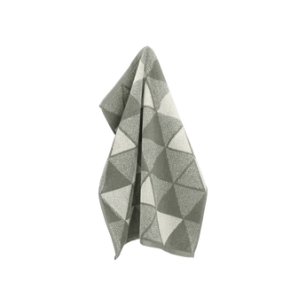 Keukendoek Triangle Donkergroen