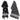 Keukendoek en Theedoek Bosdieren Zwart GOTS