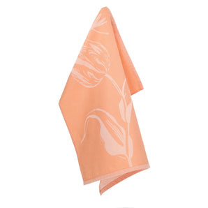 Limited Edition: Theedoek Tulpen Oranje GOTS