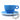 Cappuccino kop en schotel in de kleur Aqua (lichblauw), van Costa Verde. Gemaakt in Portugal.Cappuccino kop en schotel in de kleur Aqua (lichblauw), van Costa Verde. Gemaakt in Portugal.