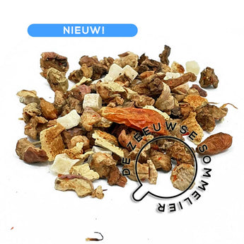 VRUCHTENMELANGE MET PITTIGE PEPER EN ZOETE MANGO