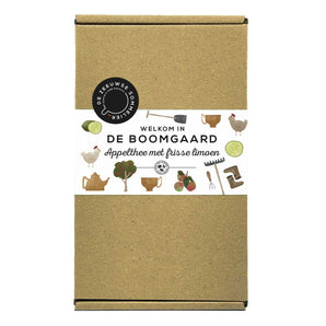 "Welkom in de Boomgaard" TeaBox