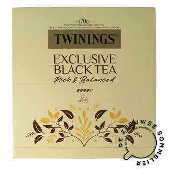 1 doos Twinings Exclusive Black Tea - 100 tea bags.