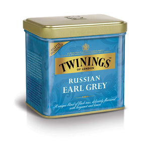 Twinings Russian Earl Grey - Blik 150 gram losse thee