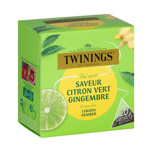Twinings Groene thee Limoen en Gember - 20 theezakjes