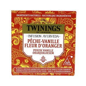 Twinings Perzik, Vanille & Oranjebloesem - 20 theezakjes